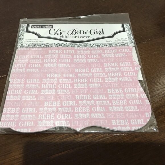 Teresa Collin’s Chic Be’Be’ Girl Scrapbook Items Vintage 2010 Sealed with Extras - Picture 9 of 16